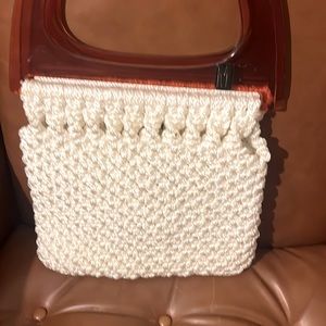 Antique one of a kind handmade purse.